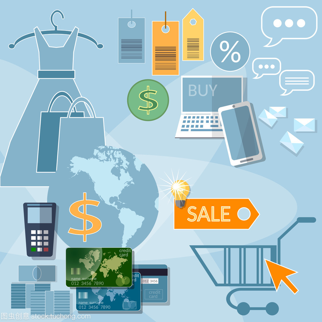 互聯(lián)網(wǎng)購物的電子商務概念