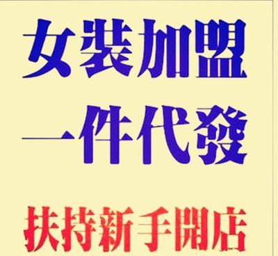 【品牌服裝加盟網上開店 女裝一件代發免費創業項目 網絡網店代理】價格_廠家_圖片 -